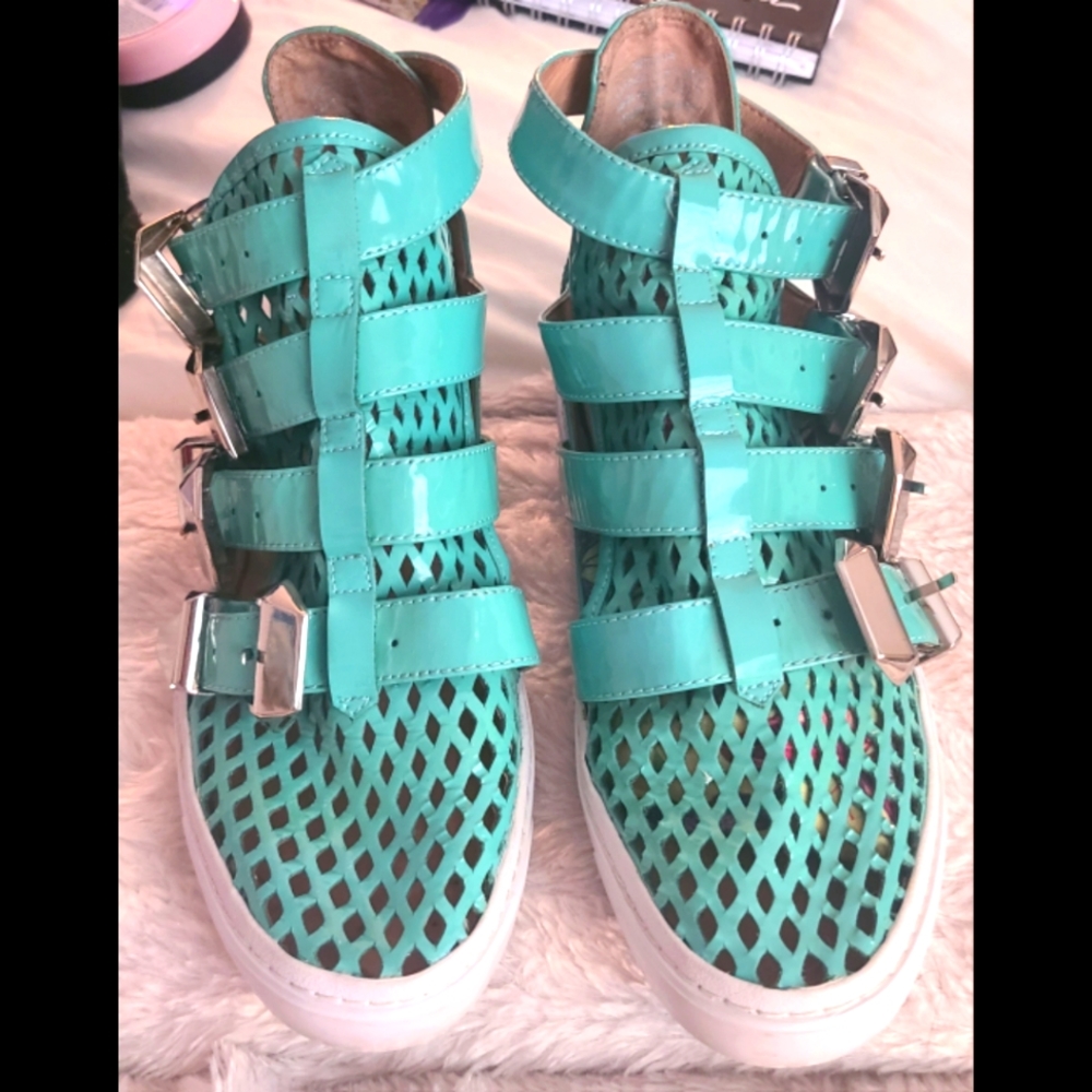 JEFFREY CAMPBELL HAVANA LAST INDIE-HI SNEAKERS
